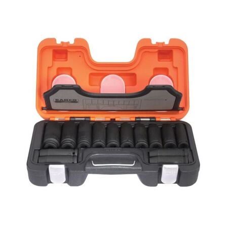 SOCKET SET, DEEP 14 PCE METRIC