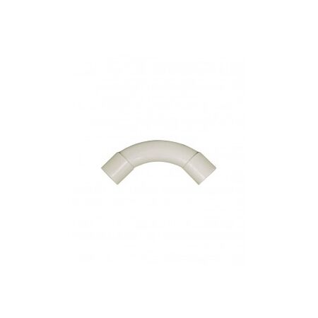 Bend Standard 90 Degrees 20mm 65 Radius Heavy Duty PVC Grey