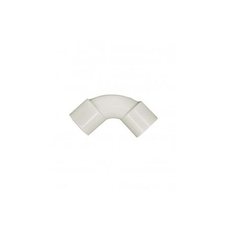 Elbow 90 Degrees 25mm 55 Radius Heavy Duty PVC Grey