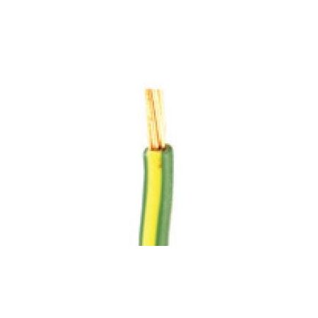 2.5mm Green and Yellow Building Wire Cable x 100m Roll | SR1025-100G/Y