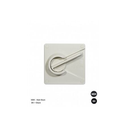 Isolator Switch Weatherproof IP66 40A 250V 2 Pole Small Grey