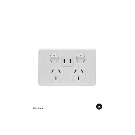 Power Point 2G 10A USB Charger Dual Type C PD30W Max White