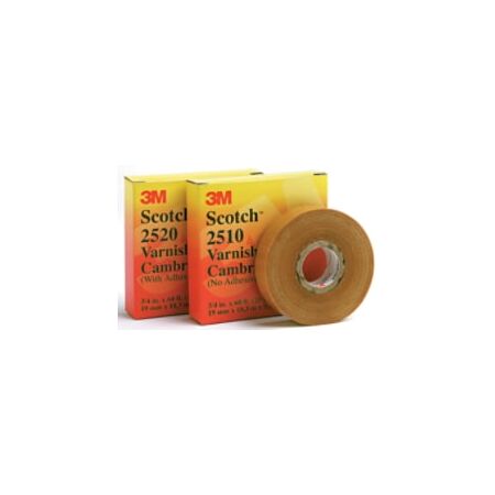 TAPE, VARNISHED CAMBRIC 2520 SCOTCH, 19mm x 18m YELLOW (20)