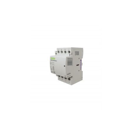 Contactor 63A 400V ac 4 Pole 230V ac CoilÂ 3 Module Wide 4 Normally Open