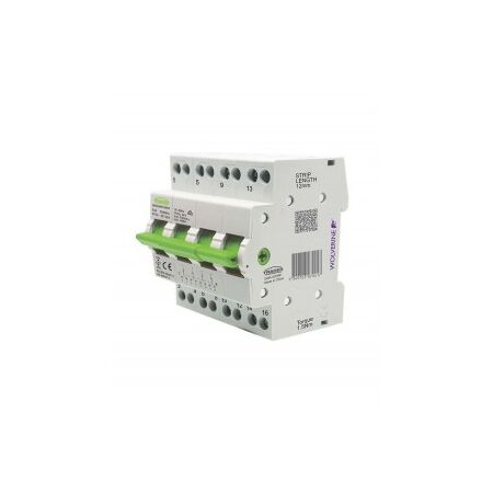 Switch Changeover Din Mount 4 Pole 63A 415V ac AC22A