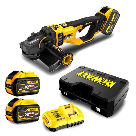 ANGLE GRINDER 230mm 54V XR FLEXVOLT 9Ah