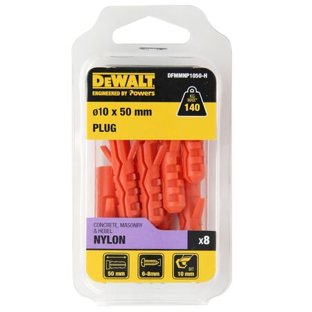 NYLON PLUG, 5 x 25mm [50]