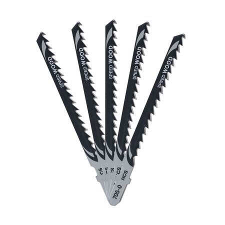 BLADE, JIGSAW CURVED WOOD 100mm 4TP T244D [5] PACK