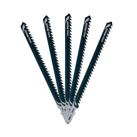BLADE, JIGSAW FAST WOOD 152mm 4TP T344D [5] PACK