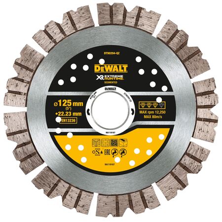 DIAMOND WHEEL XR EXTR RUNTIME 125 x 22.23mm
