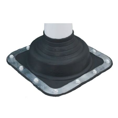 FLASHING #0, SOLAR 0-35mm PIPE 100 x 100mm BASE, GREY PREM