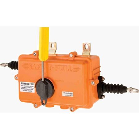 SWITCH POLYCARB SAFE T-PULL E-STP-P-2 ELECTRIC CONTROL 2NO 2NC FLAG