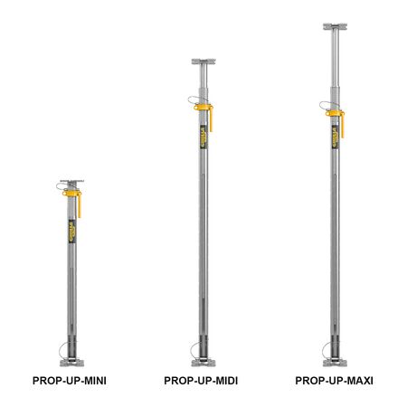 Uni-Prop Formwork Prop MINI 1140-1780mm. Max. SWL: Hydraulic 2000kg / Mechanical 3930kg