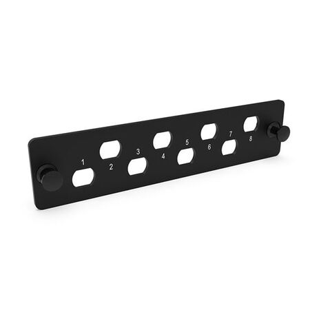 FIBRE TRAY, 8 PORT PLATE ST SIMPELX / FC SIMPLEX
