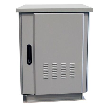 CABINET FREESTANDING, 45RU OUTDOOR, IP45, GREY
