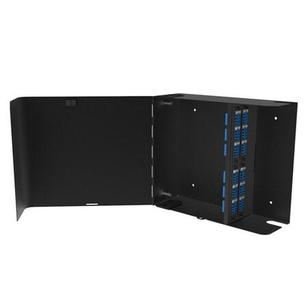 WALL MOUNT BOX, FOUR SLOT LGX WITH SPLICE BRIDGE, UNLOADED