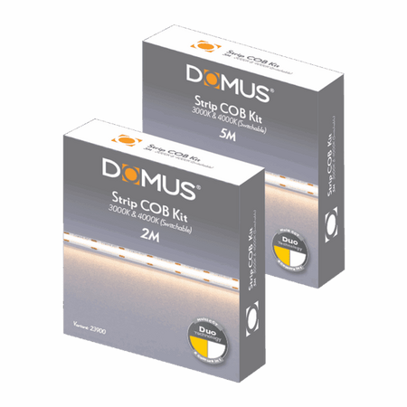 STRIP COB KIT IP44 6W P/M DUAL COLOUR 3K/4K