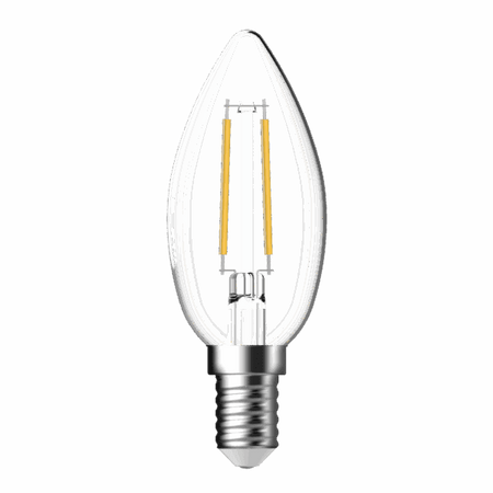 LED FILAMENT C35 CLR 4.2W CANDLE DIM / B22