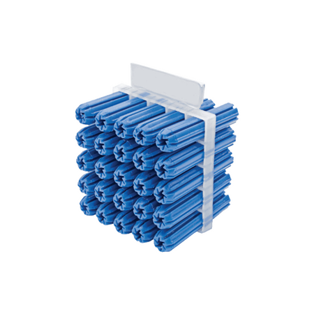 WALL PLUG, NYLON RED 6 x 50mm [1000]