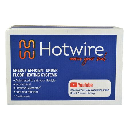 HWHUTH800: FLOOR HEATING SYS
UNDER TILE 800W 5.33M2