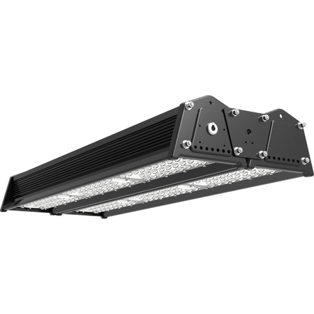 240W LED High Bay Light | 5000K Cool White | 50°x90° Lens | DH & MW Sensor | by Enlighten