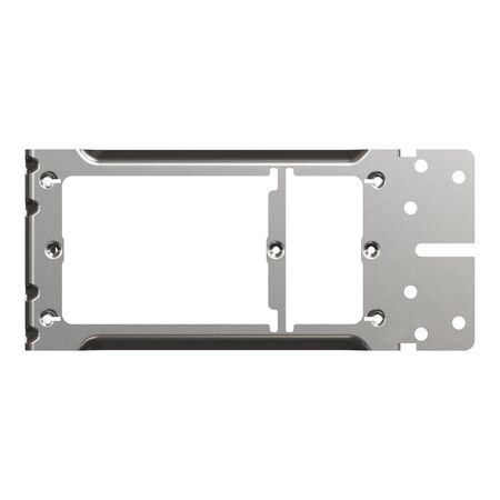 Metal Mounting Bracket | 120mm Mounting Centres | RoHS Compliant | Silver Finish | @Pack of 40 | by Clipsal
