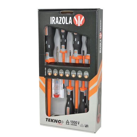 Irazola Screw Driver Set Tekno 7 Piece