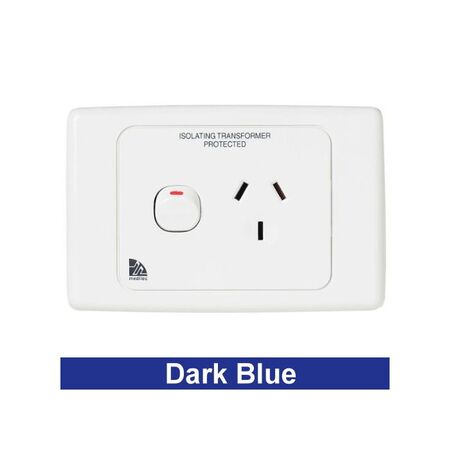 Single Switched Socket Outlet | 10A Rated Current | 250V AC | Modern Design | @Pack of 1 | by Clipsal