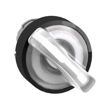 Illuminated SELEC To R Switch | LED Indicator | Rotary Operation | Panel Mount | @Pack of 1 | by Clipsal