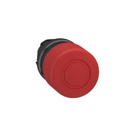 Emergency Stop Pushbutton | Black Bezel & Orange Mushroom Head | IP66 Rated | Maintained Action | @Quantity of 1 | by Clipsal