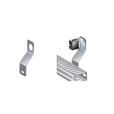 Cable Duct Support for Door | High-Strength Steel | Powder-Coated Finish | @Pack of 1 | by GAF