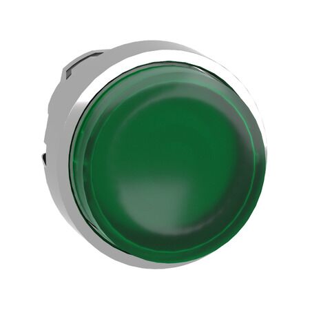 Illuminated Latching Pushbutton Head | Green Lens | IP66 Rated | LED Illumination | @Pack of 1 | by Clipsal