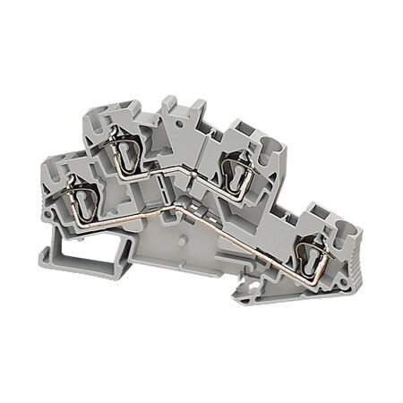 Spring Terminal Double Level | 800V Rated | DIN Rail Mount | @Pack of 1 | by Clipsal