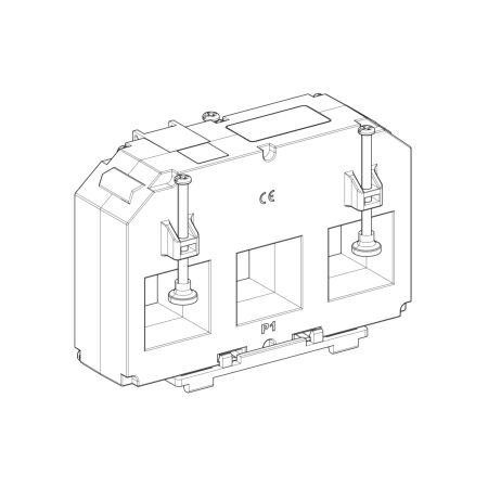 Solid Core Current Transformer 3-in-1 | 25mm Aperture | 160A/0.33V | Class 1 Accuracy | @Pack of 1 | by Clipsal