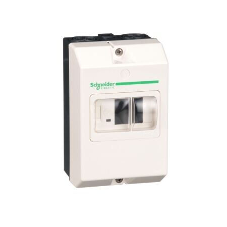 Enclosure Surface IP55 | Robust Polycarbonate | Transparent Hinged Cover | Surface Mount Design | @Pack of 1 | by Clipsal