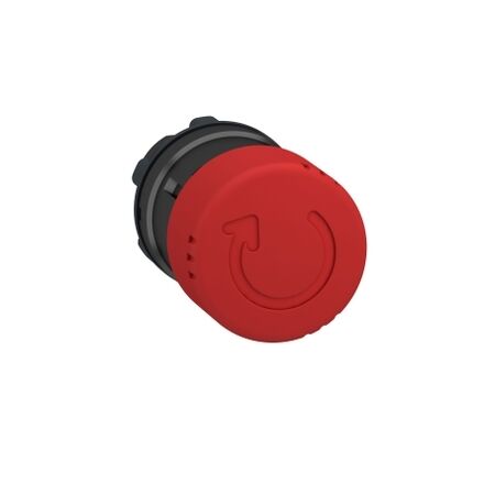 Emergency Stop Pushbutton Switch | Red Mushroom Head | IP65 Rated | Maintained Operation | @Pack of 1 | by Clipsal