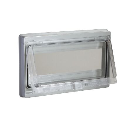 Plastic Window Modular Equipment | IP55 Rated | High-Impact Plastic | Clear Viewing Window | @Quantity of 1 | by Clipsal