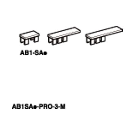 Blank Label Clip-in 4.5mm x 14mm | Durable Plastic | Easy Installation | Compact Design | @Quantity of 1 | by Clipsal
