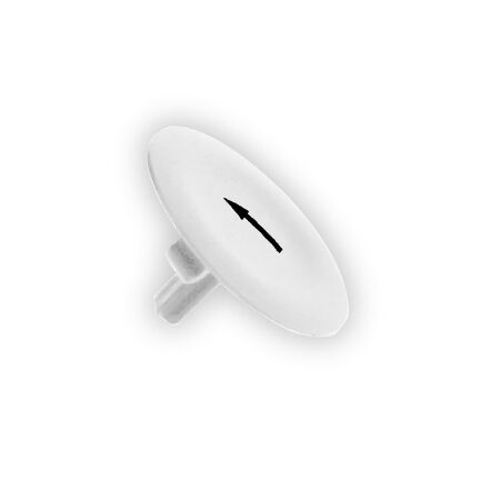 Arrow Cap | Durable Plastic Construction | Clear Directional Marking | Snap-On Installation | @Pack of 1 | by Clipsal