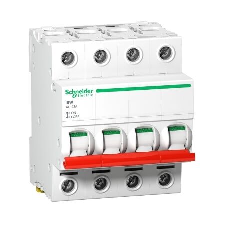 ISW Switch 4P 63A 415VAC | 8 Module Width | Padlockable Handle | Robust Design | @Pack of 1 | by Clipsal