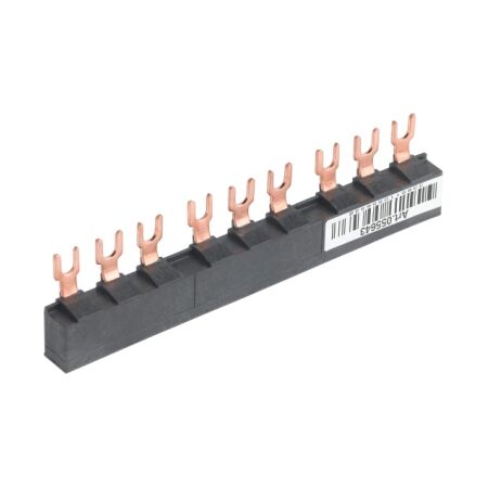 3 Tap OFFS Busbar GV2 | 63A Current Rating | 45mm Pitch | Copper Material | @Pack of 1 | by Clipsal