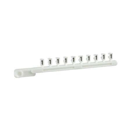 Terminal Marker No.1 | Pre-Printed Number 1 | Durable Plastic | Strip of 10 | by Clipsal