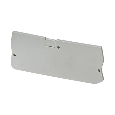 End Cover for 4-Point Terminal Blocks | 2.2mm Width | Insulating Plastic | Grey | @Pack of 1 | by Clipsal