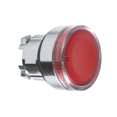 Illuminated Pushbutton Head | Harmony XB4 Series | Red Color | 22mm Diameter | @1 | by Clipsal