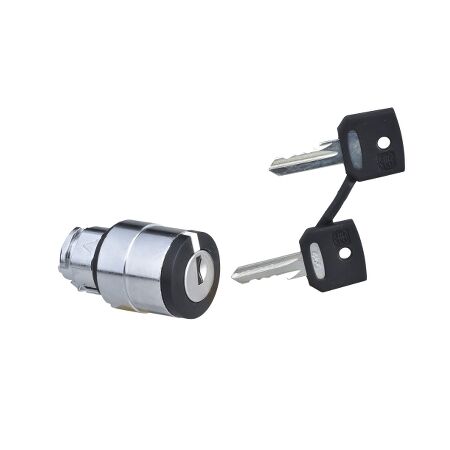 Key Selector Operator Head 3 Position | IP66 Rated | Durable Construction | Removable Key in All Positions | @Pack of 1 | by Clipsal