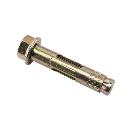 8x65 Sleeve Anchor | High-Strength Steel | Corrosion-Resistant Zinc Plated | Expansion Type | @Pack of 1 | by Clipsal