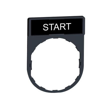 Legend Plate marked 'START' | Corrosion-Resistant | Easy Installation | by GAF