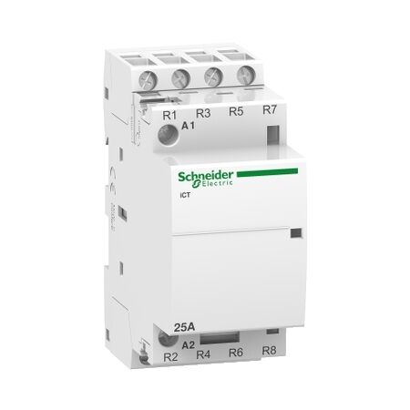 ICT 25A 4NC 24VAC Contactor | DIN Rail Mountable | Long Electrical Life | by Clipsal