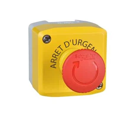 Emergency Stop Control Box | IP66 Rated | Red Mushroom Actuator | Pre-Wired | @Pack of 1 | by Clipsal