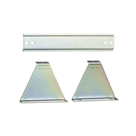 DIN Rail Support 10 Module | Galvanized Steel | Easy Installation | by Clipsal